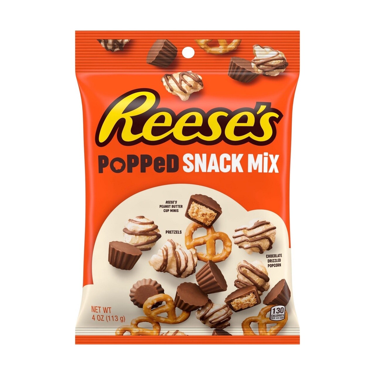 Reese&#39;s Popped Snack Mix 113g