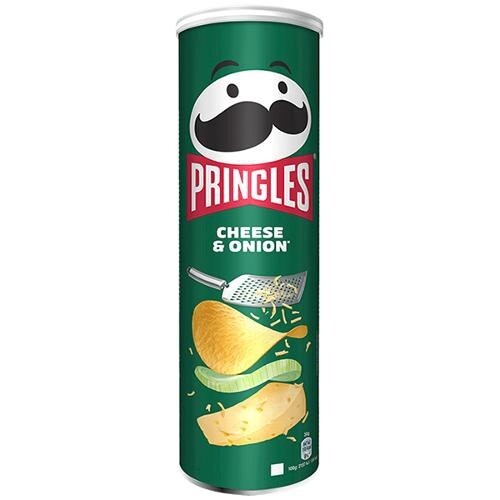 UK Pringles - Cheese &amp; Onion 165g