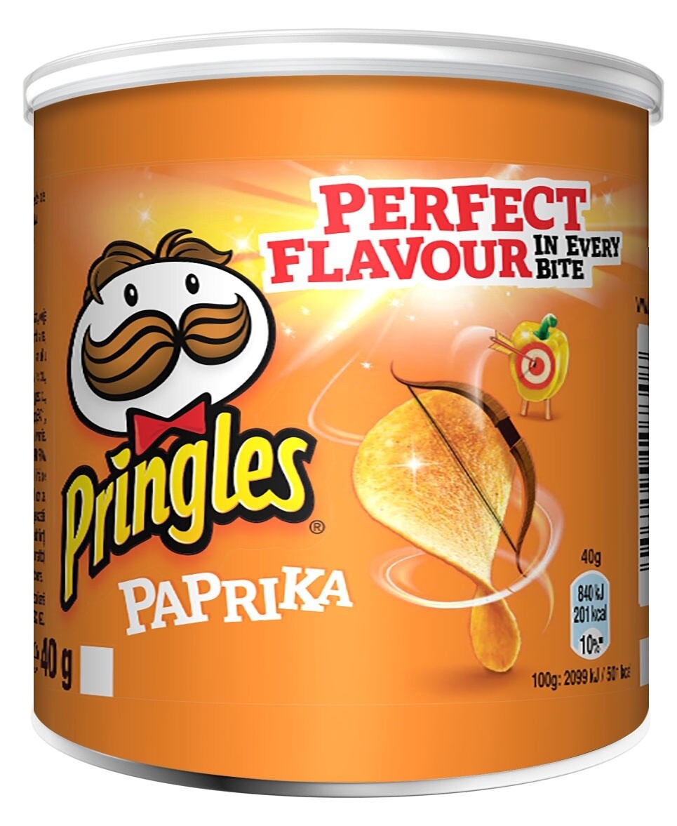 Pringles (UK) - Paprika, Size: 40g