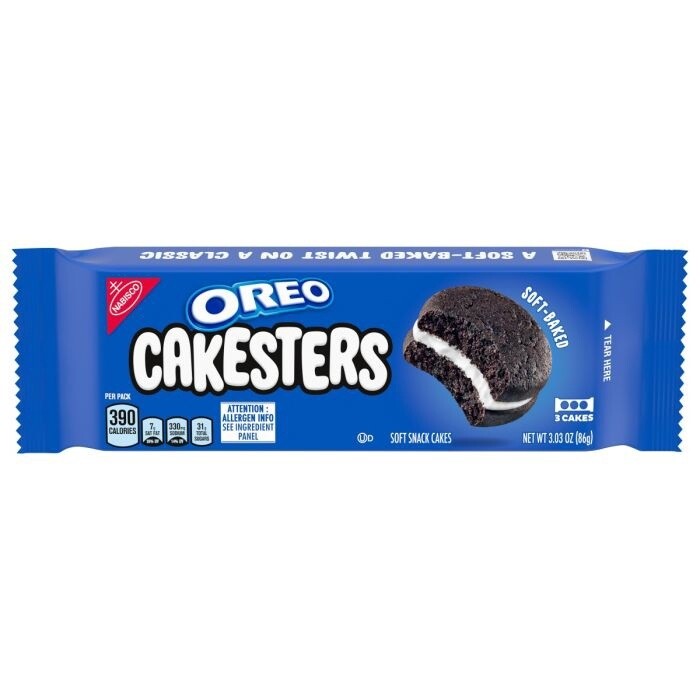 Oreo Cakesters 86g (3pc)