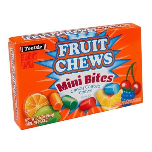 Tootsie Roll Fruit Chews Mini Bites 99g