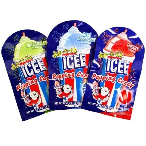 Icee Dip n Lik Popping Candy 15g