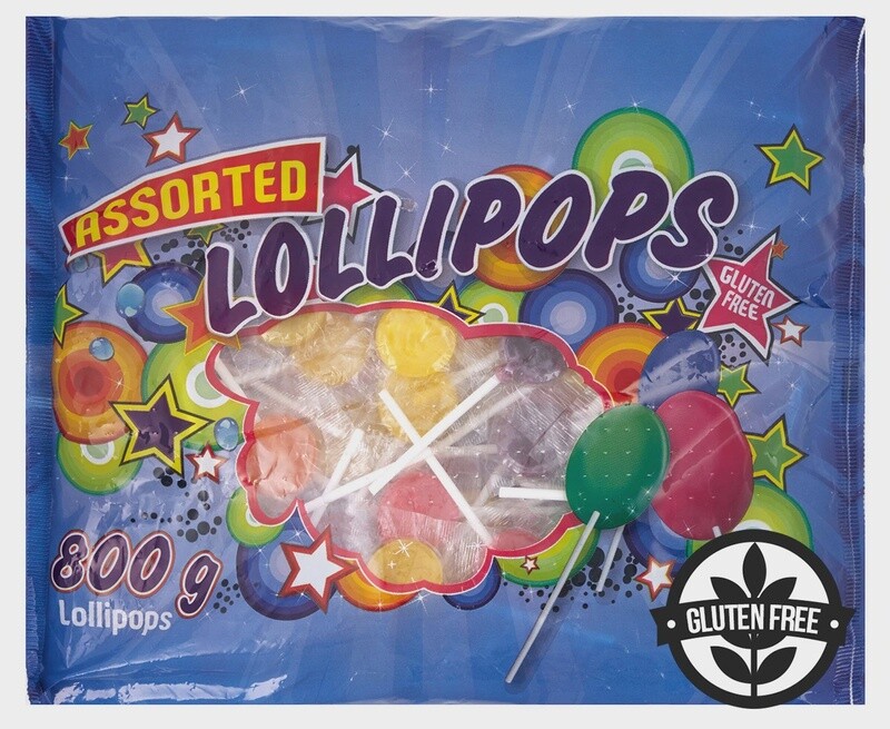 Assorted Lollipops 800g