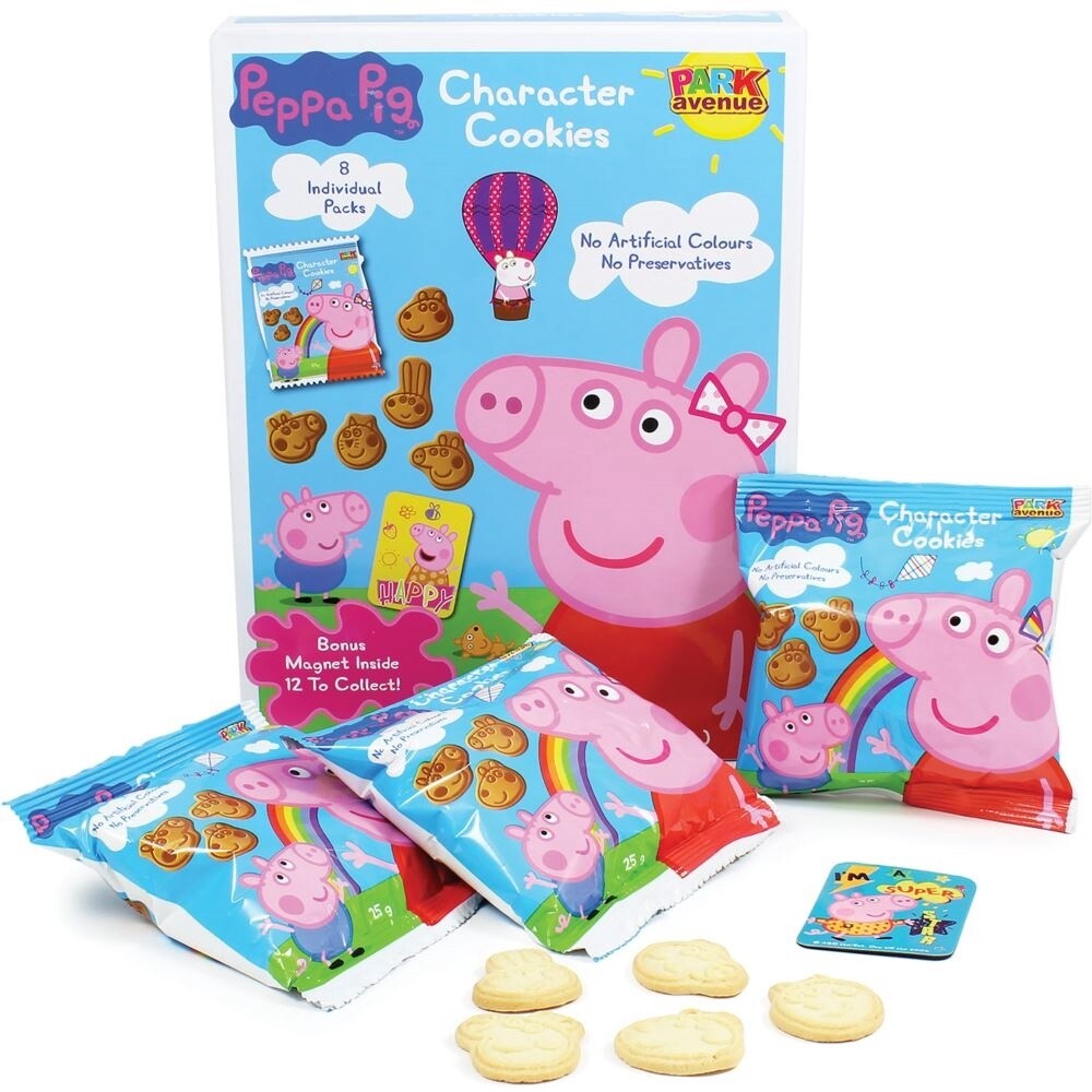 Peppa Pig Character Cookies 8pk (200g)