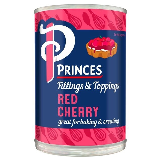Princes Fruit Pie Filing 410g - Red Cherry