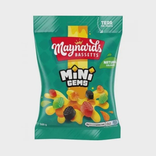 Maynards Mini Midget Gems 160g