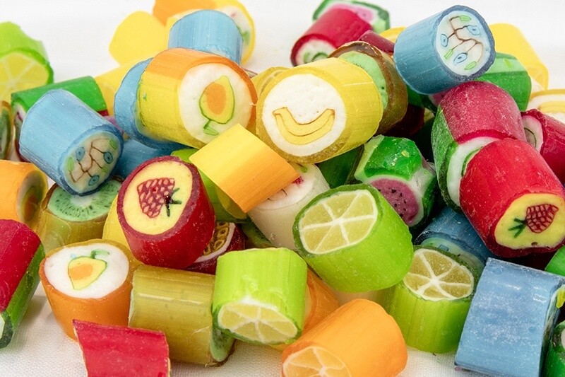 Rock Candy - Fruit Mix 100g