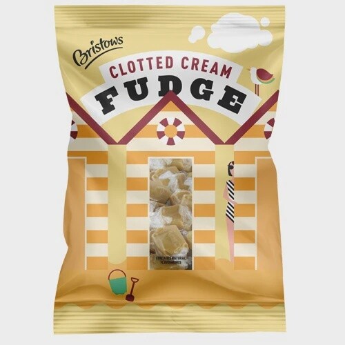 Bristows Clotted Cream Fudge 150g pouch