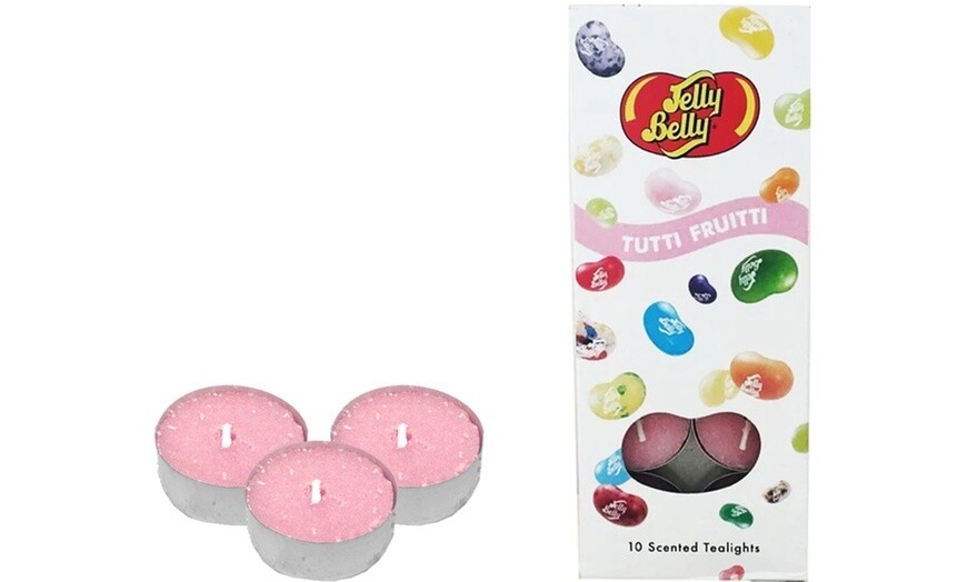 Jelly Belly Tea Lights 10 pack, Flavour: Tutti-Fruitti