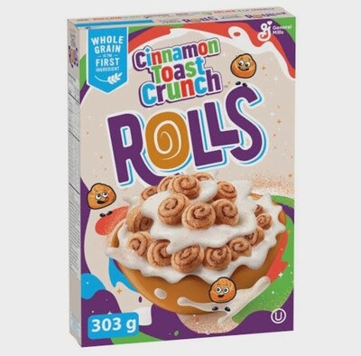 Cinnamon Toast Crunch Rolls Cereal 303g