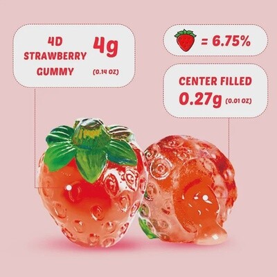 4D Juicy Burst - Strawberry