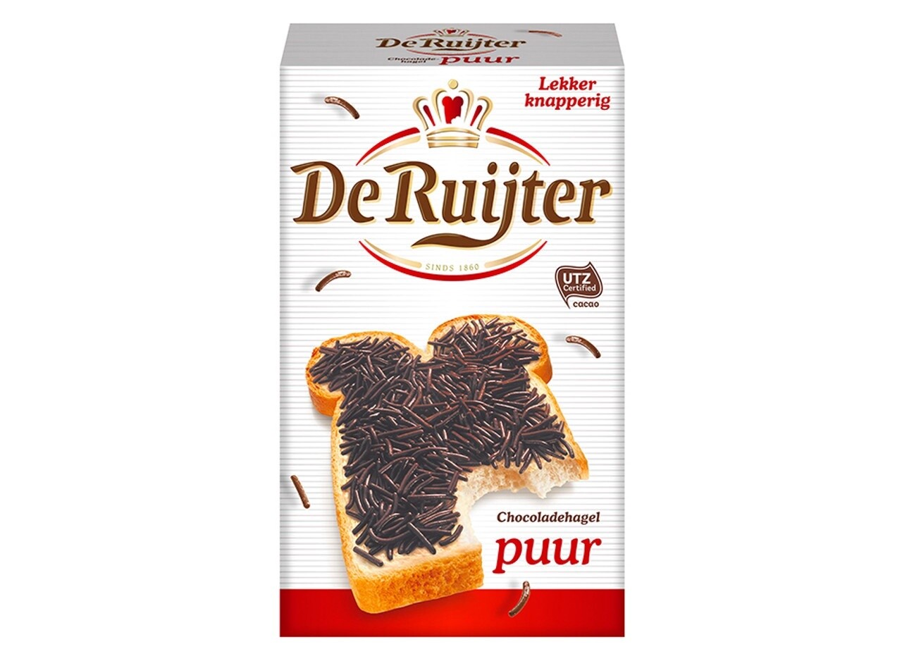 de Ruijter Chocolate Hagel (Sprinkles) - Dark Choc