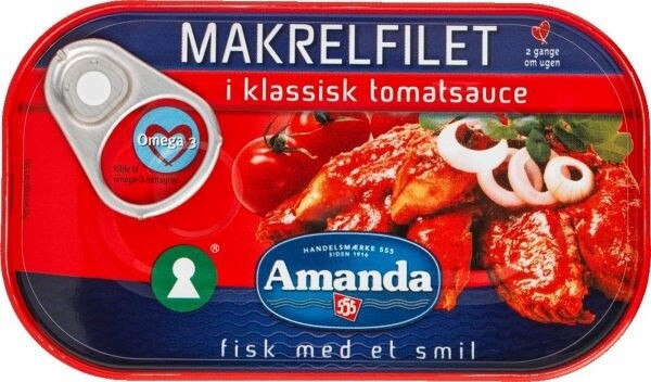 Mackerel in Tomato Sauce 125g