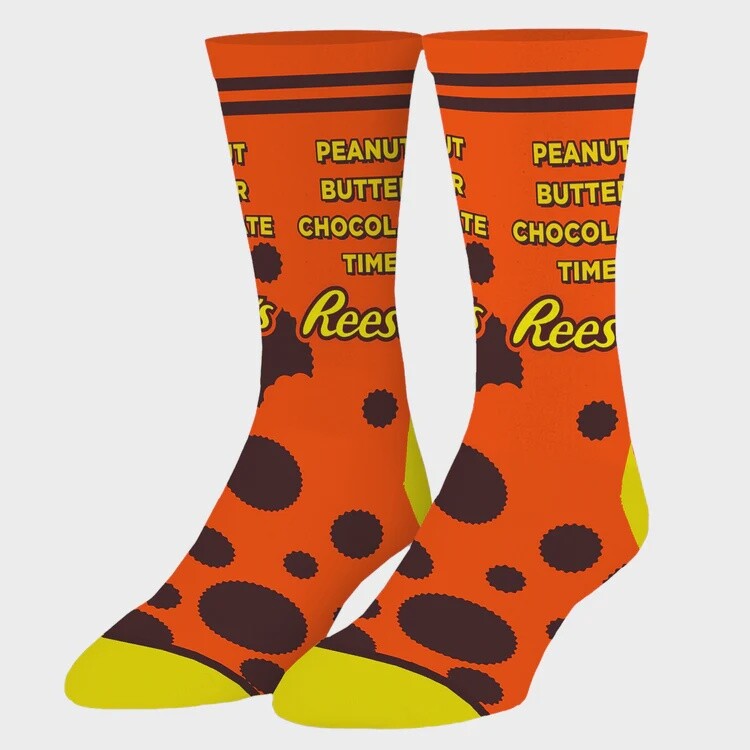 Adults Socks - Reese&#39;s Peanut Butter Choc Time