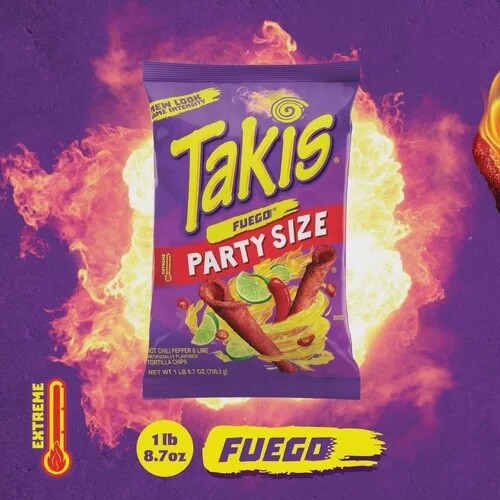 Takis Fuego 700g - Party Size