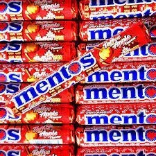 Mentos Toffee Apple Roll 37g