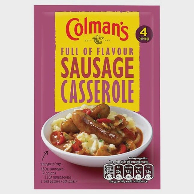 Sausage Casserole Mix 396g