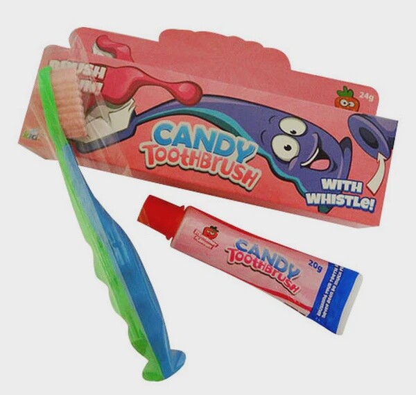 Candy Toothbrush with Whistle 24g