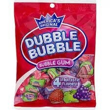 Dubble Bubble Fruitastic Bubble Gum 180g
