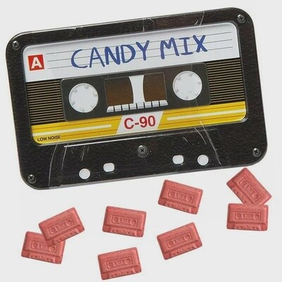 Candy Mix Cassette Tape with Candy