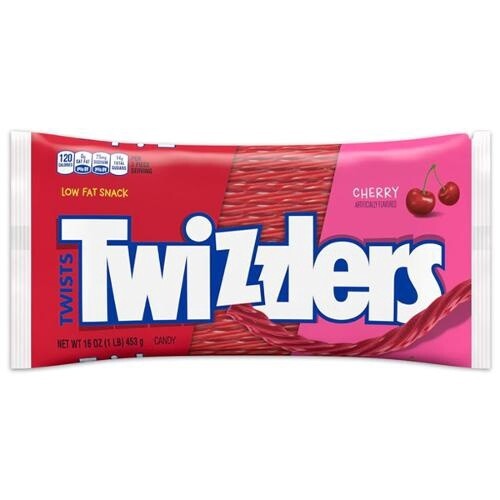 Twizzlers Twists 453g - Cherry