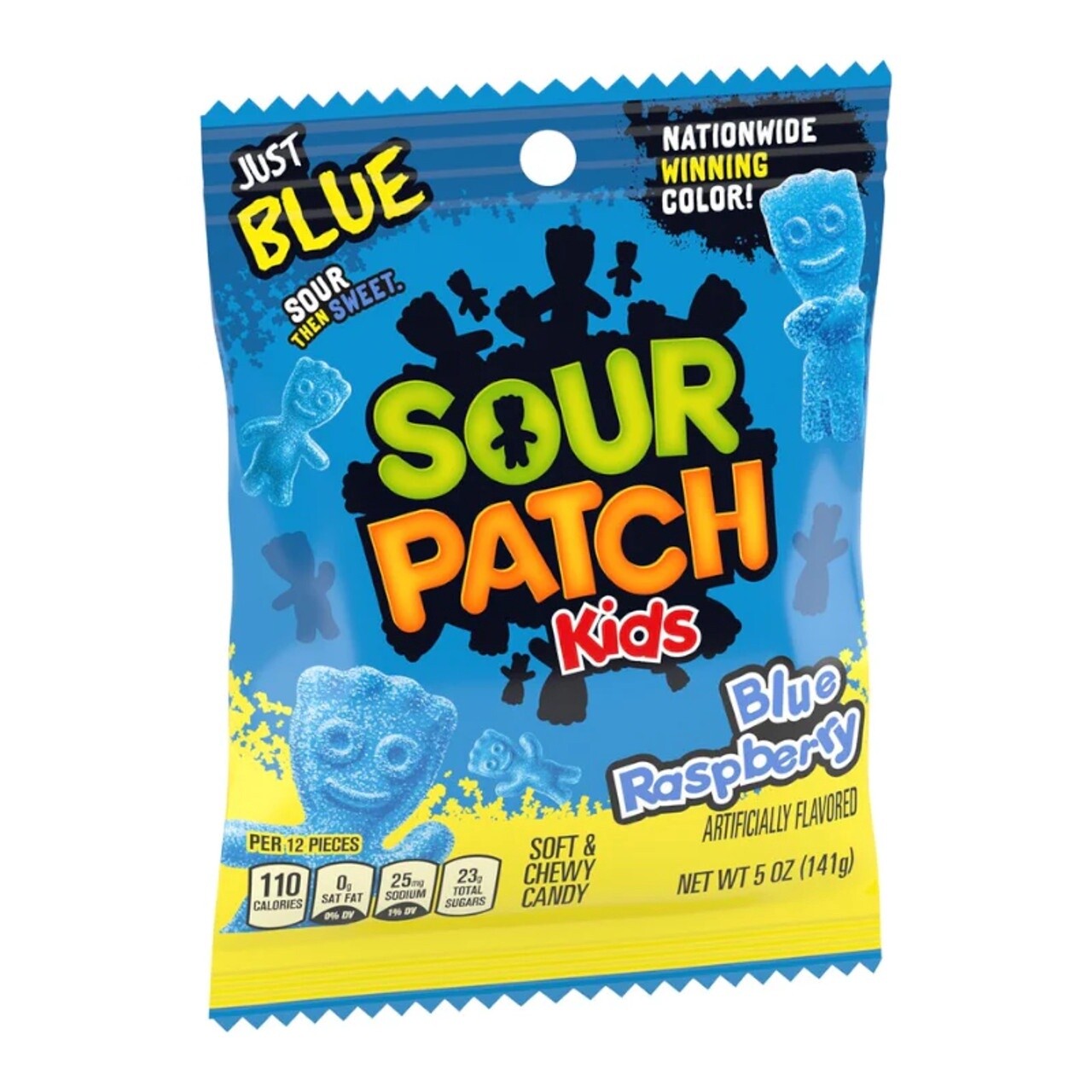 Sour Patch Kids Blue Raspberry, Size: 141g