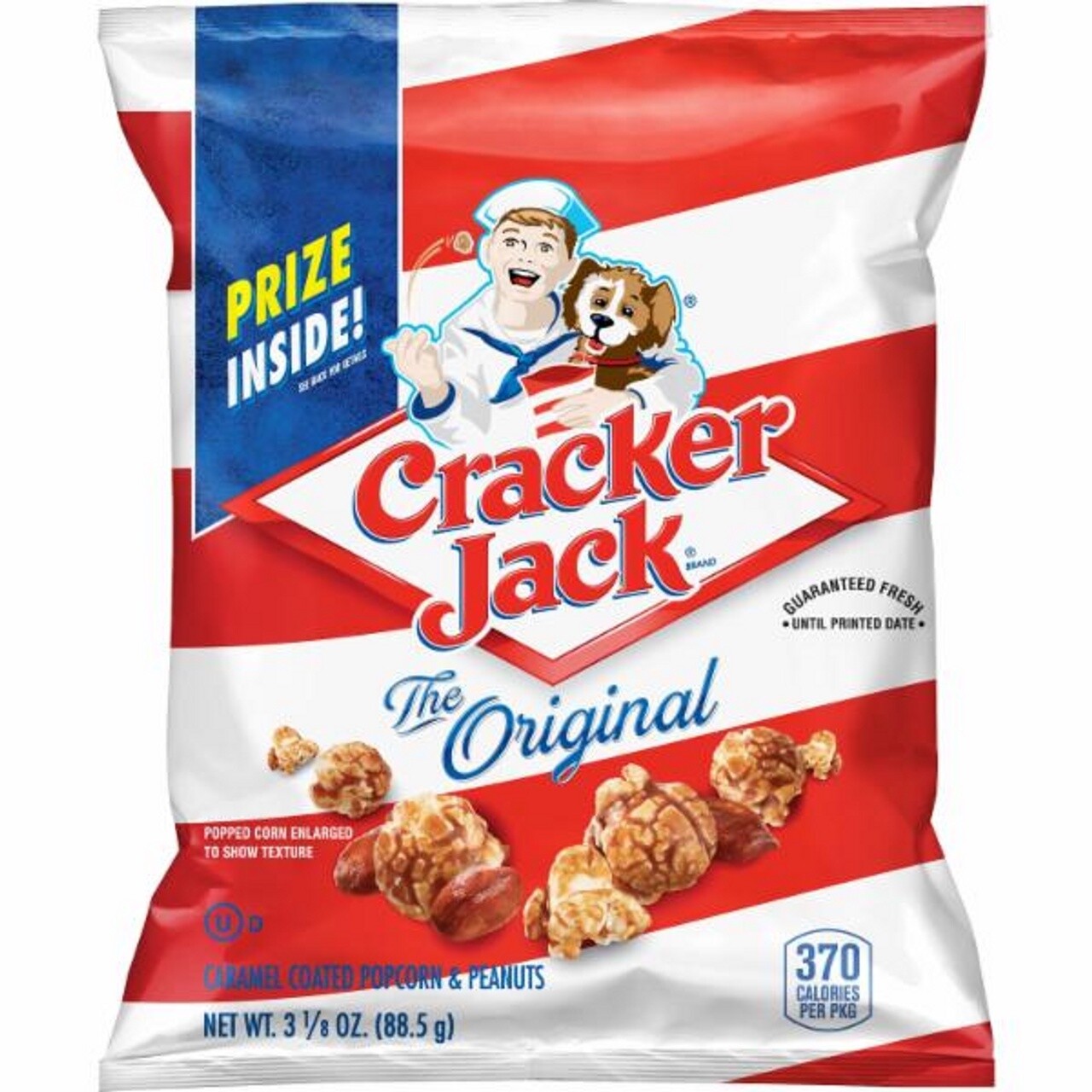 REDUCED BB - Cracker Jacks The Original Caramel Coated Popcorn &amp; Peanuts 88.5g