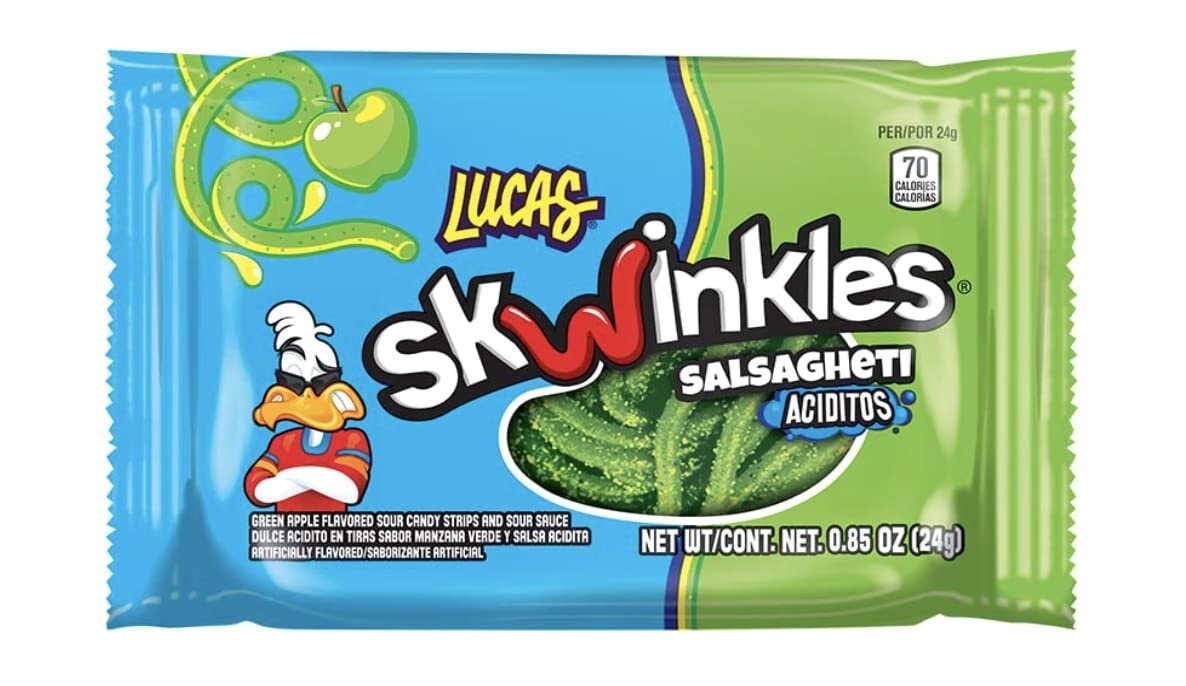 Skwinkles Salsaghetti 24g - Sour Apple