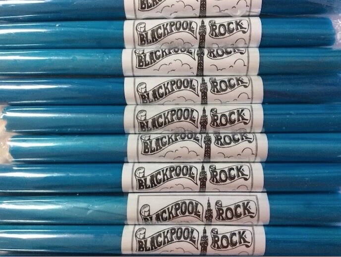 Blackpool Rock Blue Raspberry stick 55g