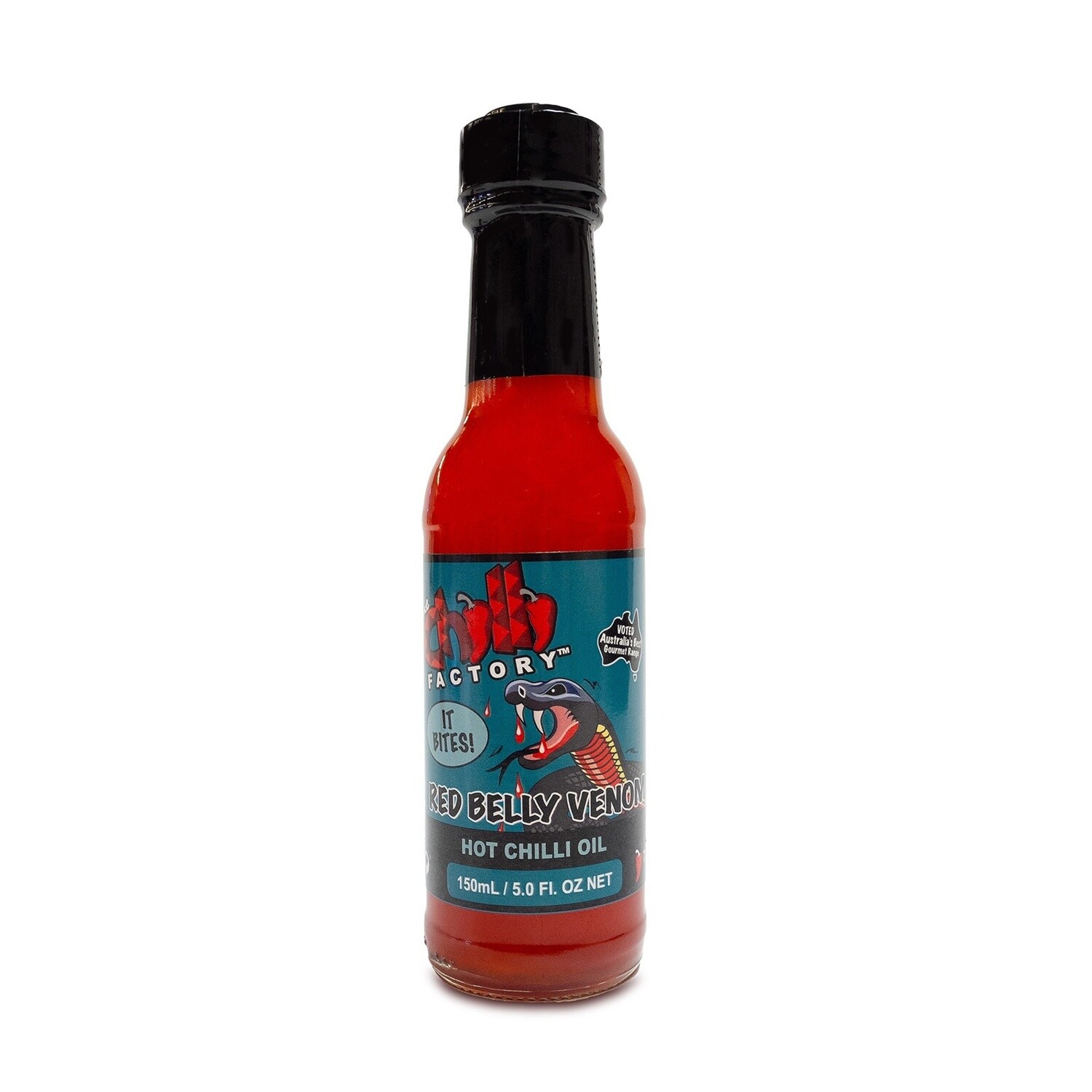 Red Belly Venom Hot Chilli Oil 150ml