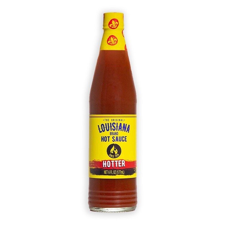 Louisiana Hotter than Hot Sauce 6oz (177ml)