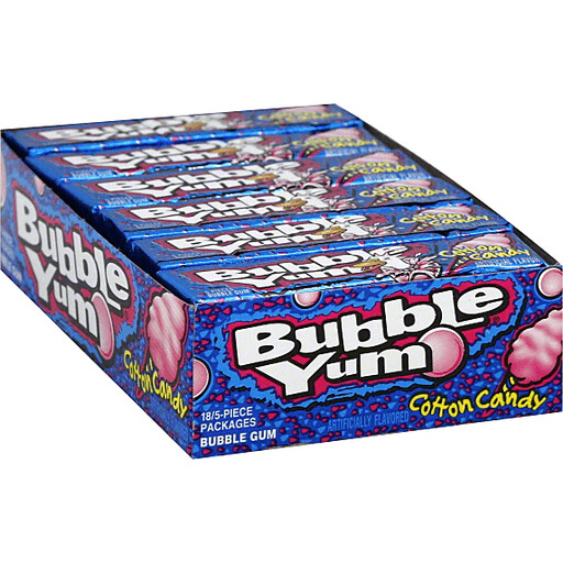 Bubble Yum Cotton Candy