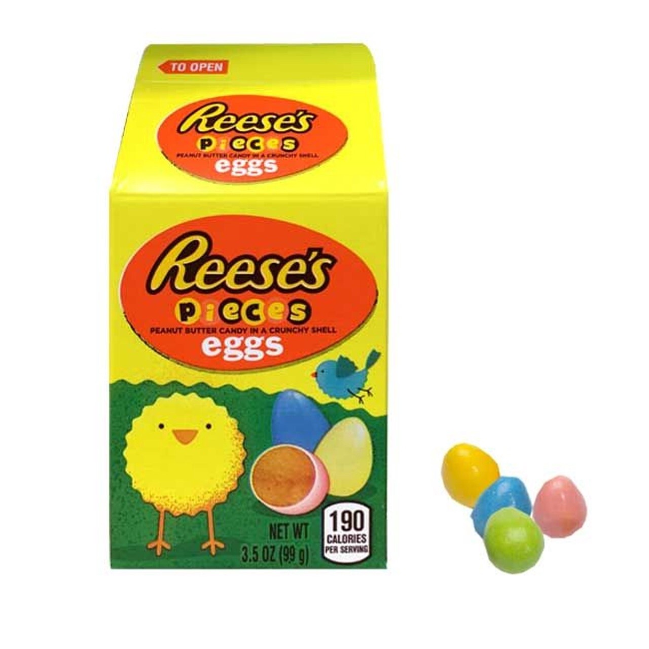 Reese&#39;s Pieces Eggs Carton 99g