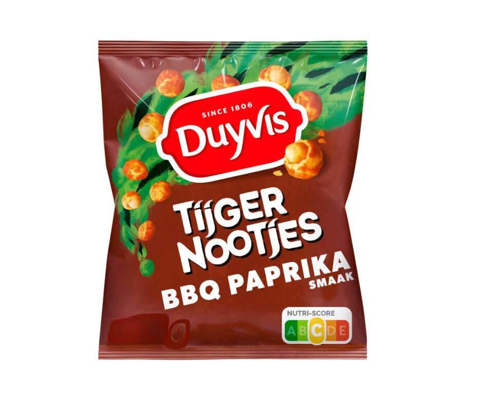 TijgerNootjes 275g - BBQ Paprika