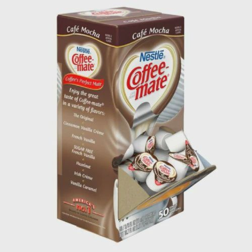 Coffeemate Liquid Creamer Pods (50pc), Flavour: Cafe Mocha