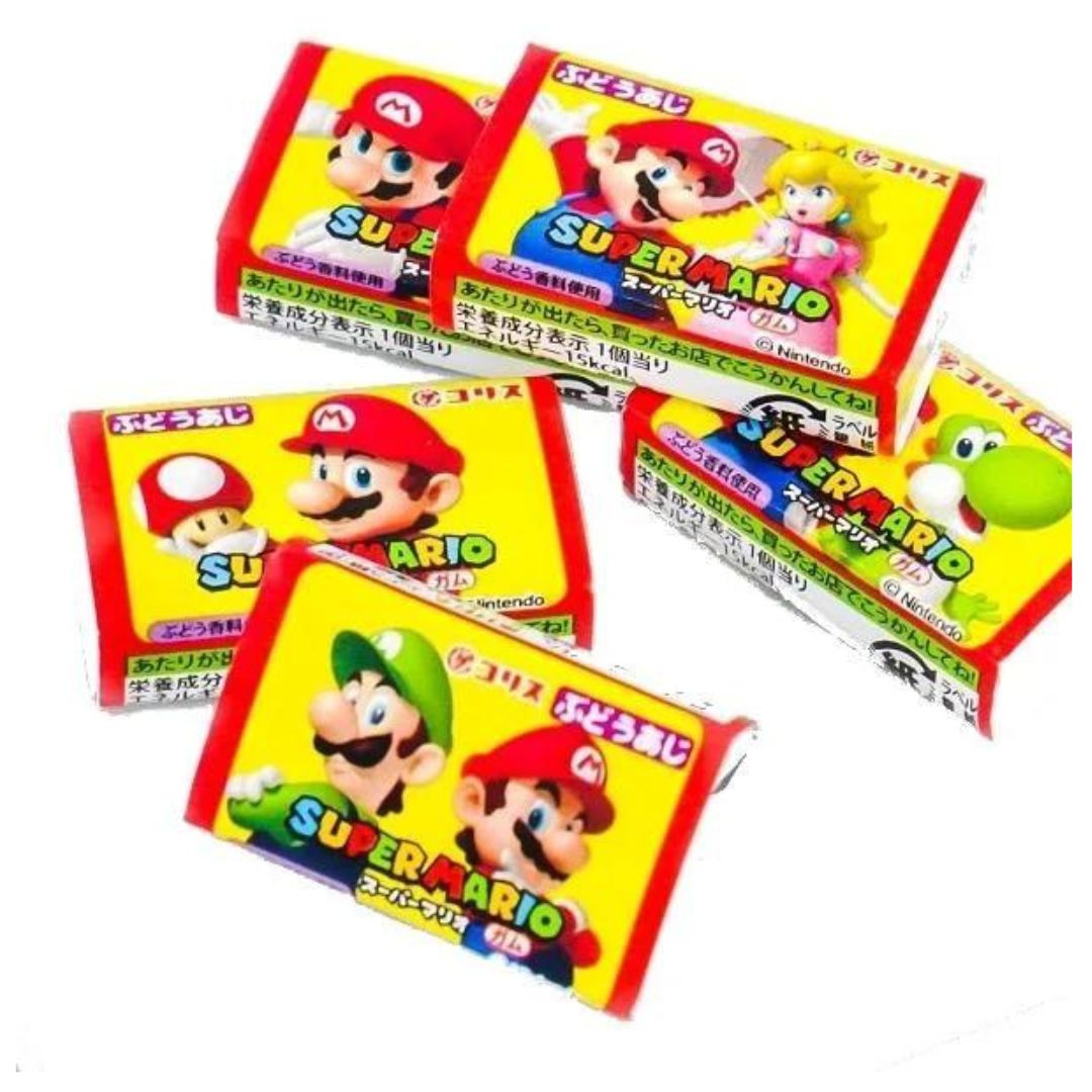 Super Mario Gum - Grape 10pcs