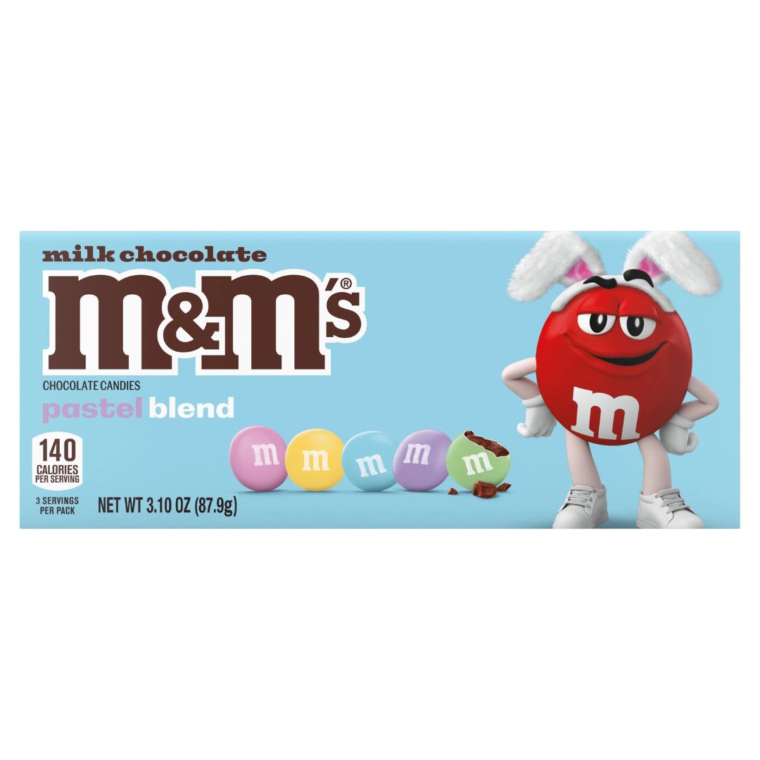 US M&amp;M&#39;s - Pastel Blend Movie Box 87.9g