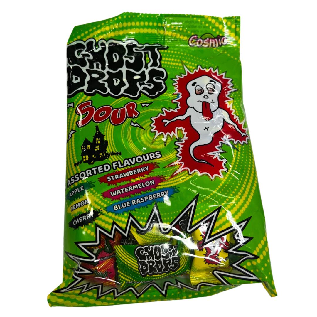 Ghost Drops Sour, Size: 120g