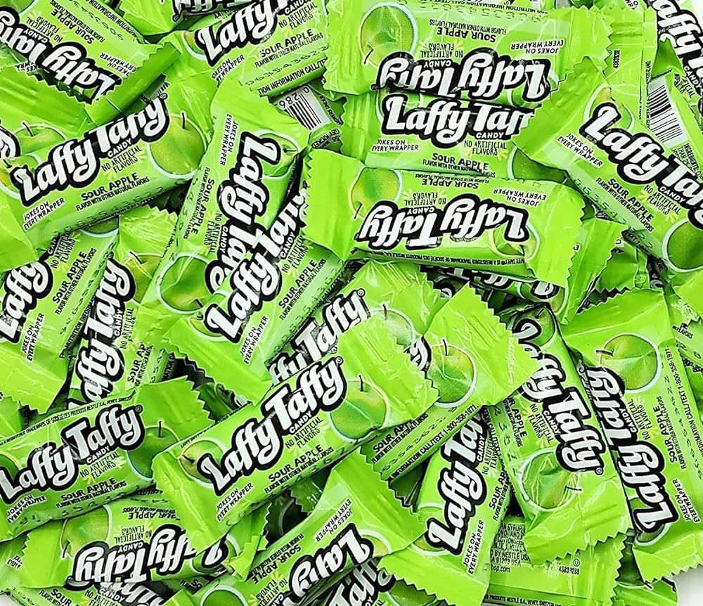 Laffy Taffy Minis - Sour Apple 15pcs