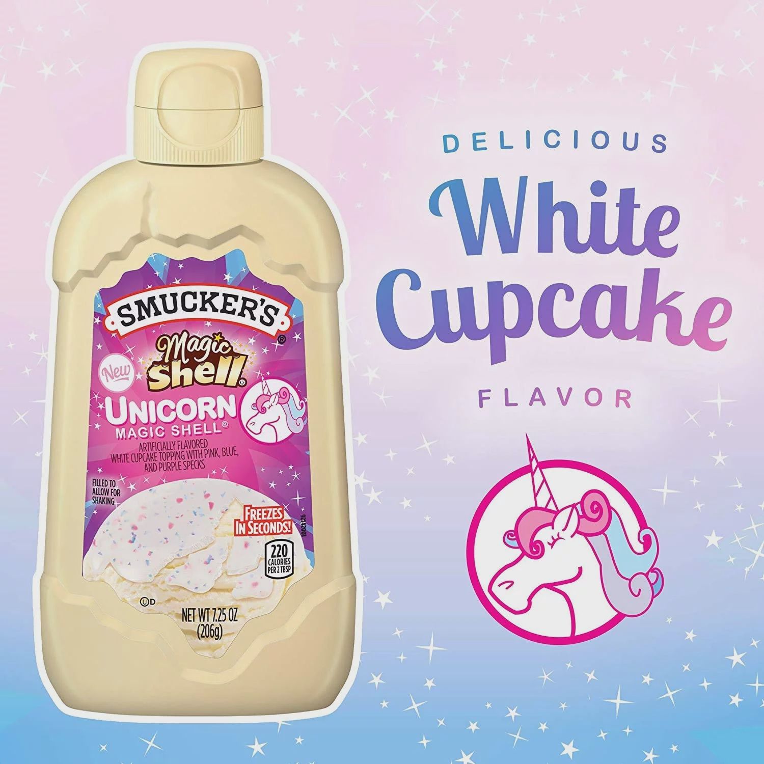 Magic Shell - Unicorn Ice Cream Topping 206g