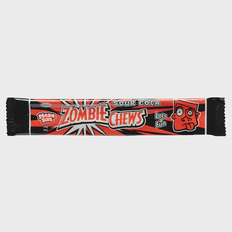 Zombie Chew - Sour Cola, Size: 28g x 1pc