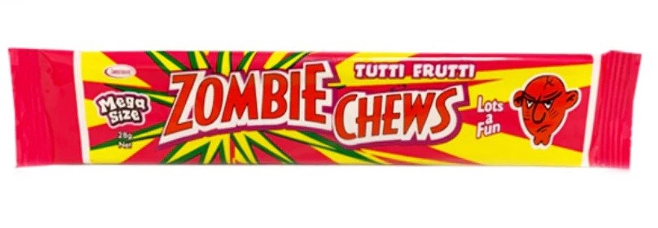 Zombie Chew - Tutti Frutti, Size: 28g x 1pc