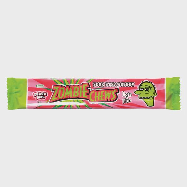 Zombie Chew - Sour Strawberry, Size: 28g x 1pc