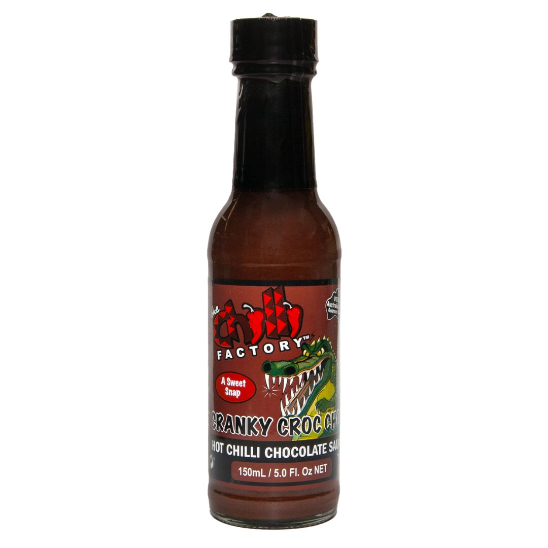 Cranky Croc Hot Chilli Chocolate Sauce 150ml