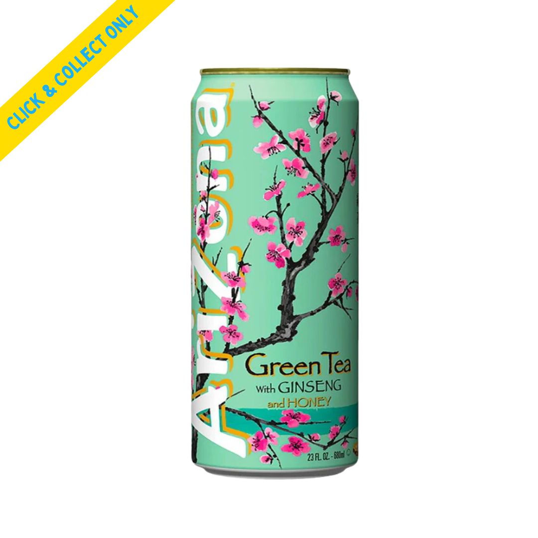 AriZona 680ml - Green Tea (w. Ginseng &amp; Honey)
