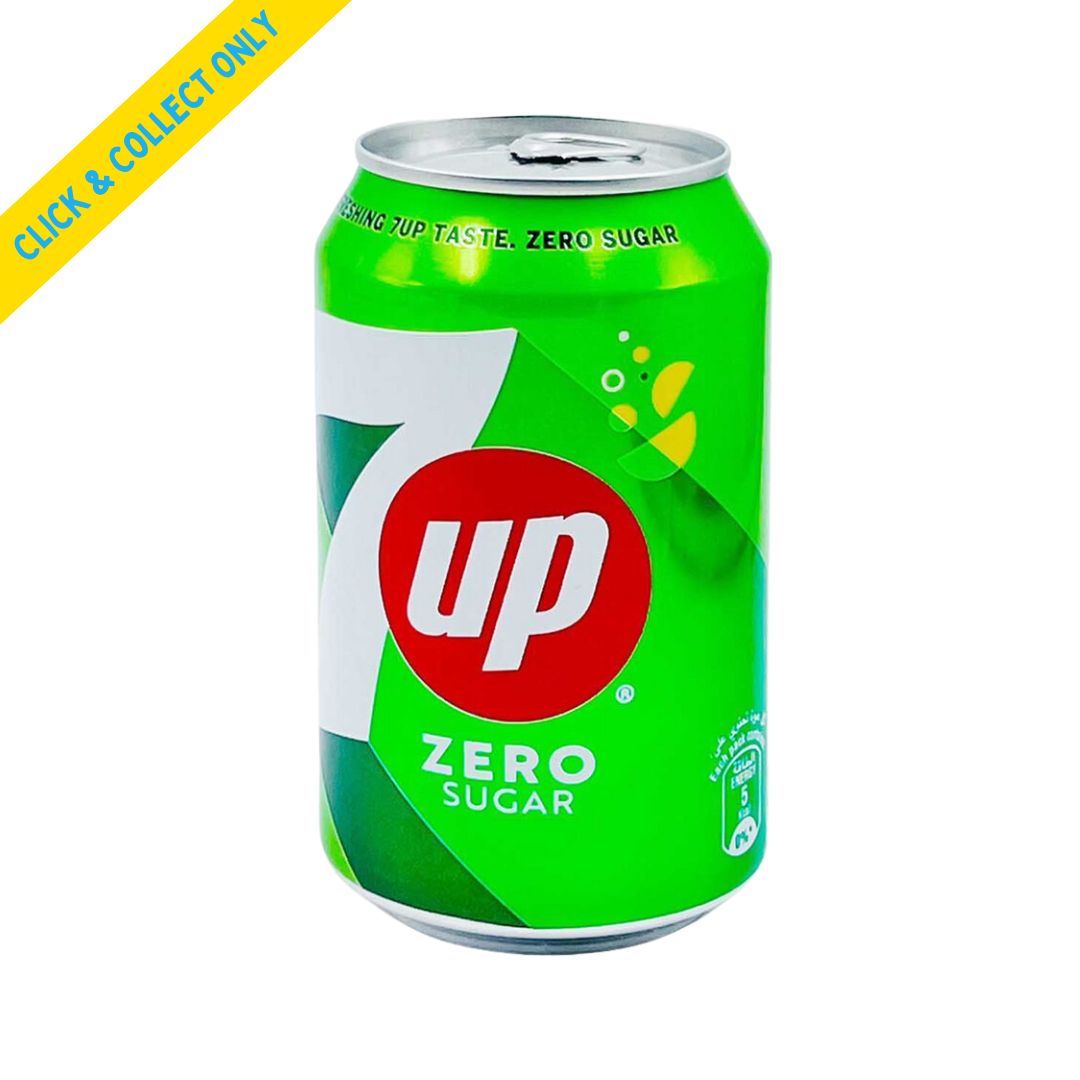 UK 7 Up Cherry Zero Sugar 330ml