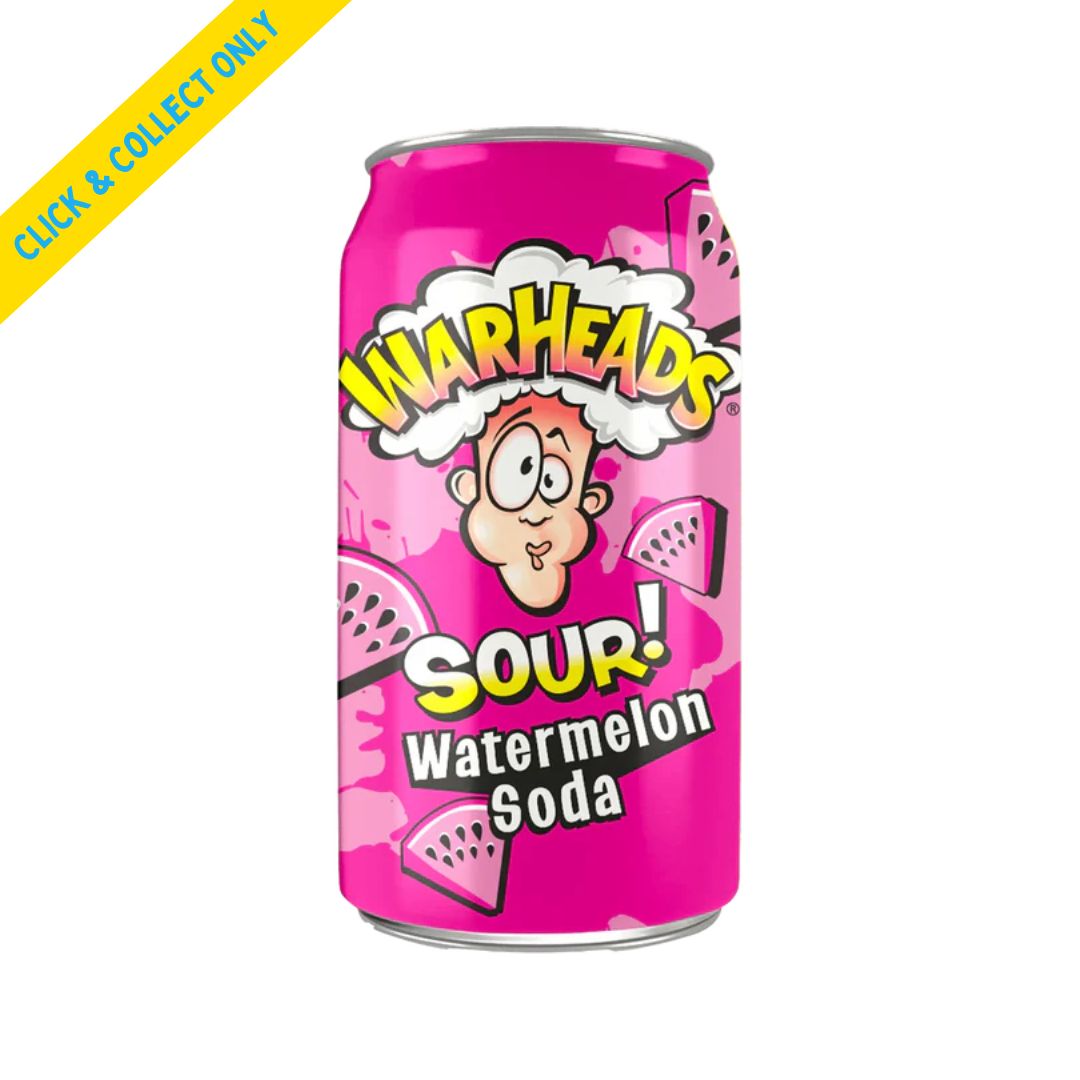Warheads Sour Soda 355ml - Watermelon