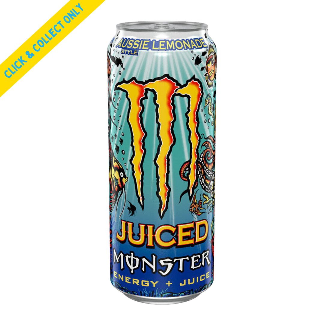 Monster Juiced 500ml - Aussie Lemonade (Imported)