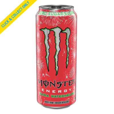 Monster Energy 500ml - Ultra Watermelon Zero Sugar (Imported)