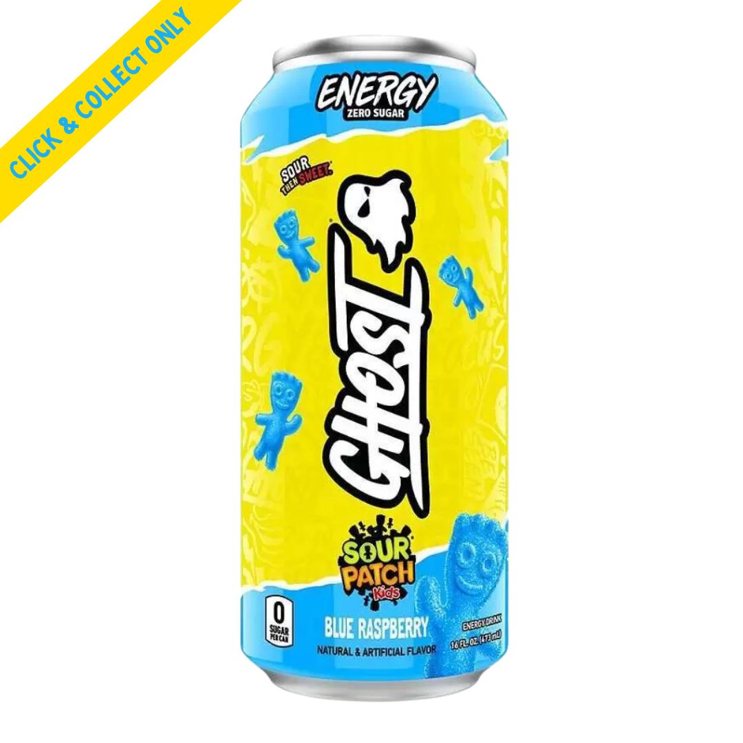 Ghost Energy 473ml - Sour Patch Blue Raspberry